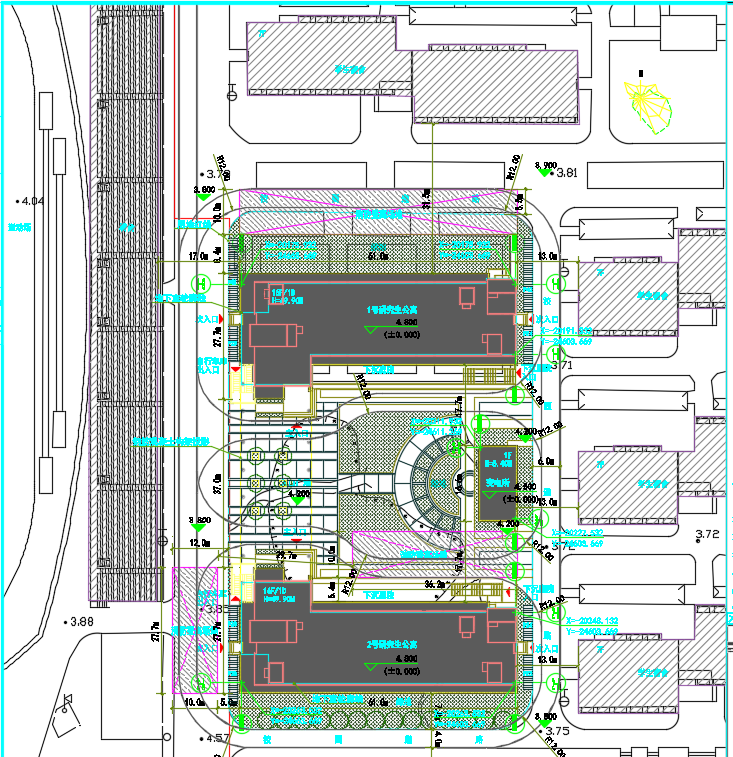 16层公寓建筑全套施工图纸(含水暖电)