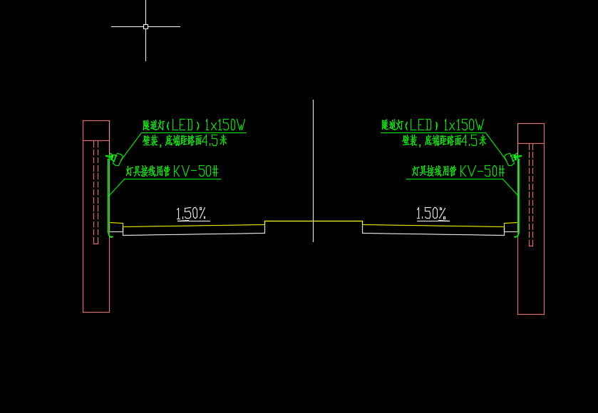 某穿山隧道排水给水工程及路段照明工程施工图纸 第二部分