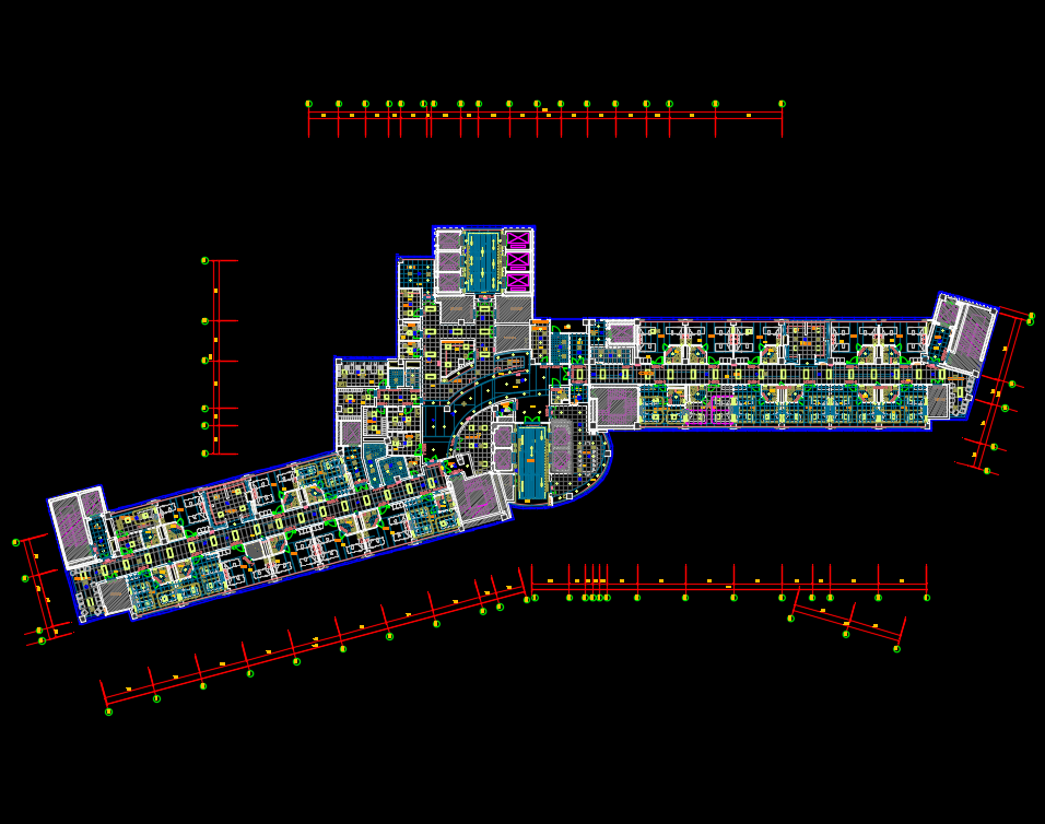 医院室内电气专业施工图纸
