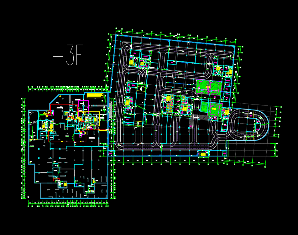 某住宅楼地下室人防工程电气施工图纸(含PDF版)
