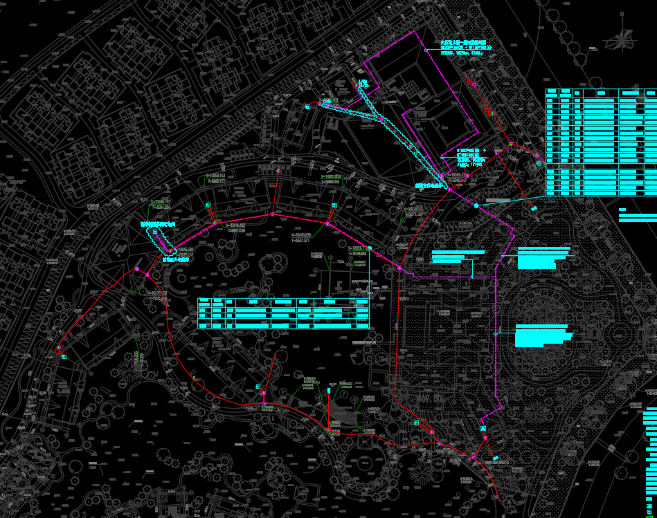 某酒店新增宴会厅及客房电气施工图纸(含计算书)