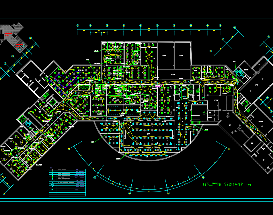 七层度假酒店改造电气施工图纸