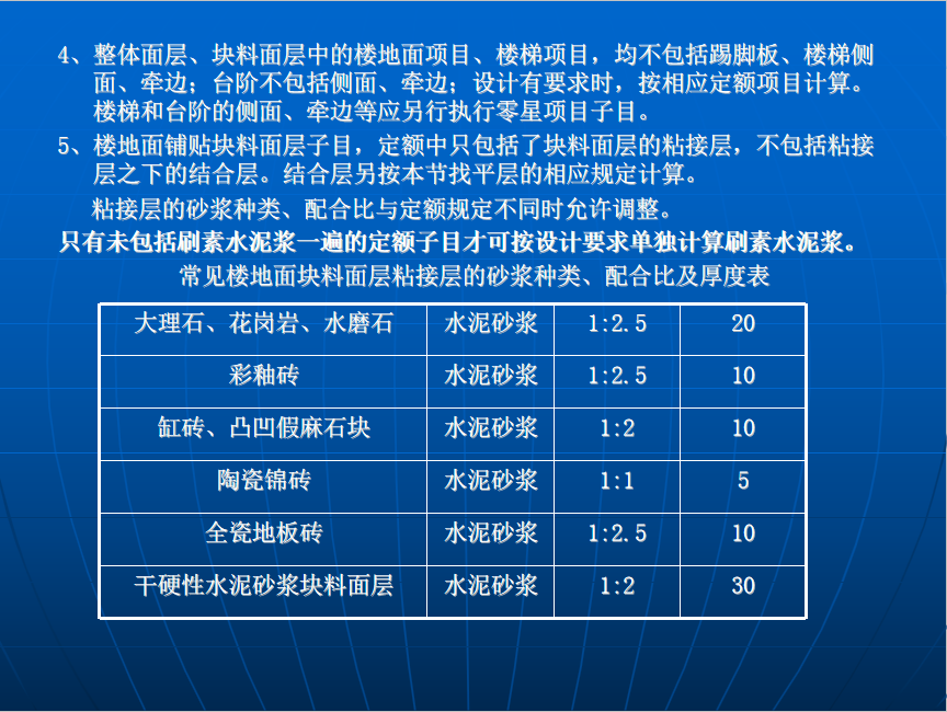 装饰装修定额计价工程量计算规则 32P