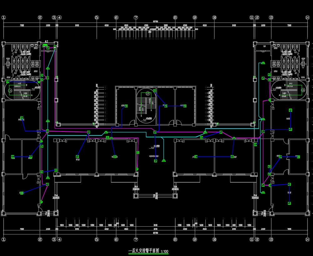 小学教学楼、食堂、宿舍电气施工图纸(含招标文件)