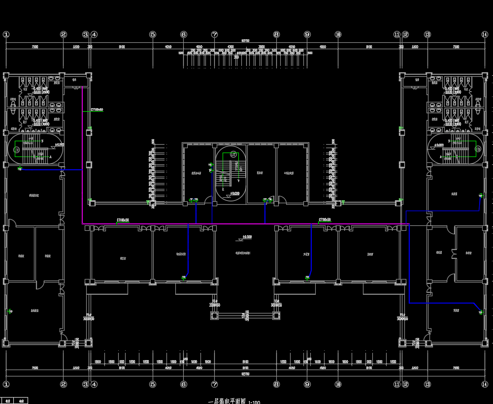 小学教学楼、食堂、宿舍电气施工图纸(含招标文件)