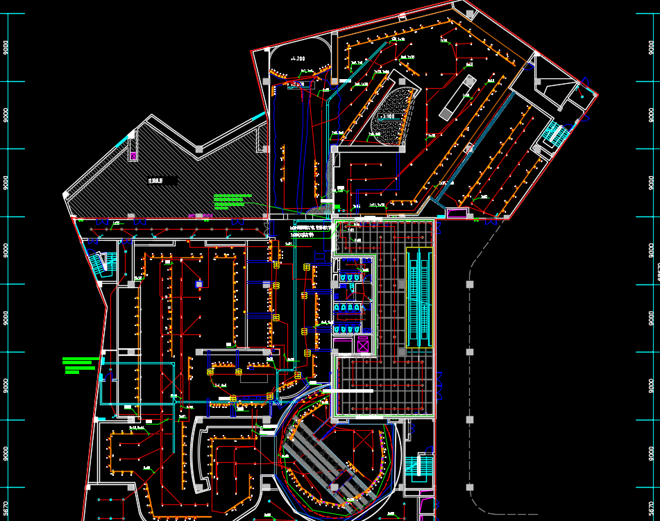 四层博物馆电气竣工图纸