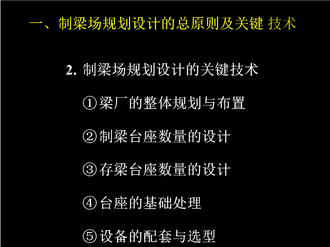 梁场规划设计 143P