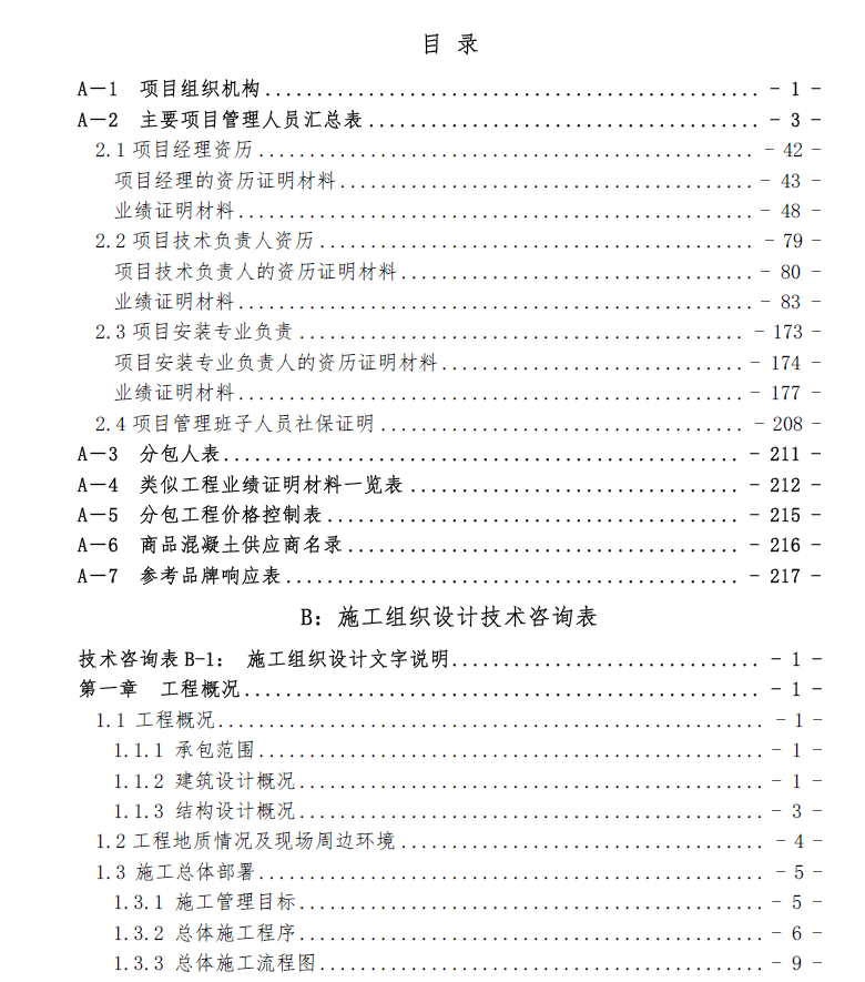 中医院建设工程施工招标投标文件 890P