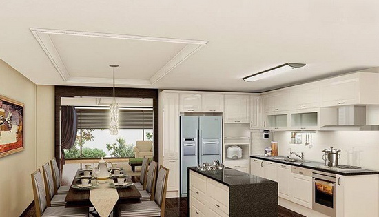 田园简约风格厨房 让你爱上它 田园简约风格厨房 让你爱上它