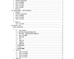 监理招标文件 145P