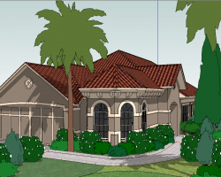 һ�����ݶ�����SketchUpģ��