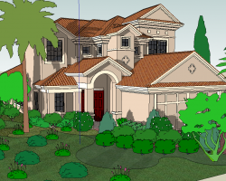 �������ݶ�����SketchUpģ��