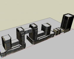 д��¥�ۺ���SketchUpģ��