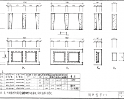93��J105 ������С�Ϳ����������彨������ͼ DBJT 08-54-1993