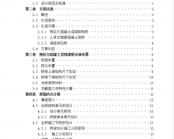 连续刚构桥工程毕业设计 63P