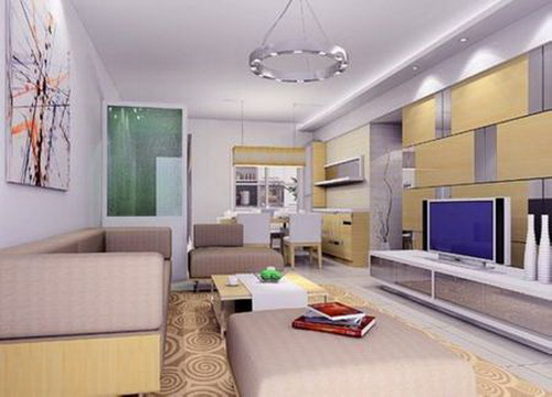 小户型装修 万千风情的电视背景墙 小户型装修 万千风情的电视背景墙