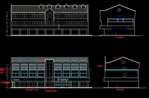 ���н���������װ��ʩ��ͼCAD